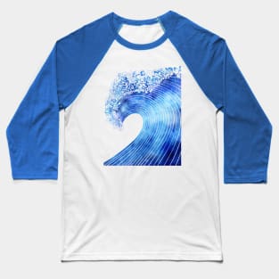 Blue Swell Baseball T-Shirt